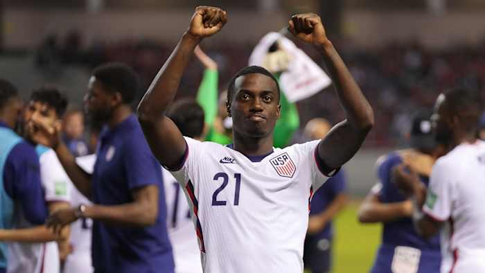 USMNT’s Tim Weah